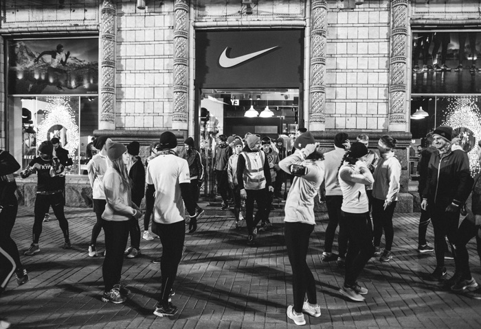 Как выбрать кроссовки для бега зимой и фотоотчет Getouthere: Nike Flash Run Kyiv