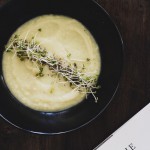Крем-суп из цветной капусты с луком и шафраном