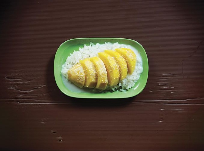 Тайский mango sticky rice
