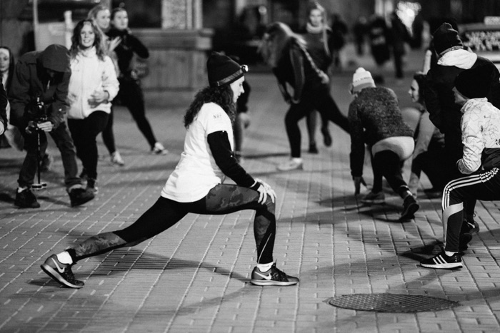 Как выбрать кроссовки для бега зимой и фотоотчет Getouthere: Nike Flash Run Kyiv